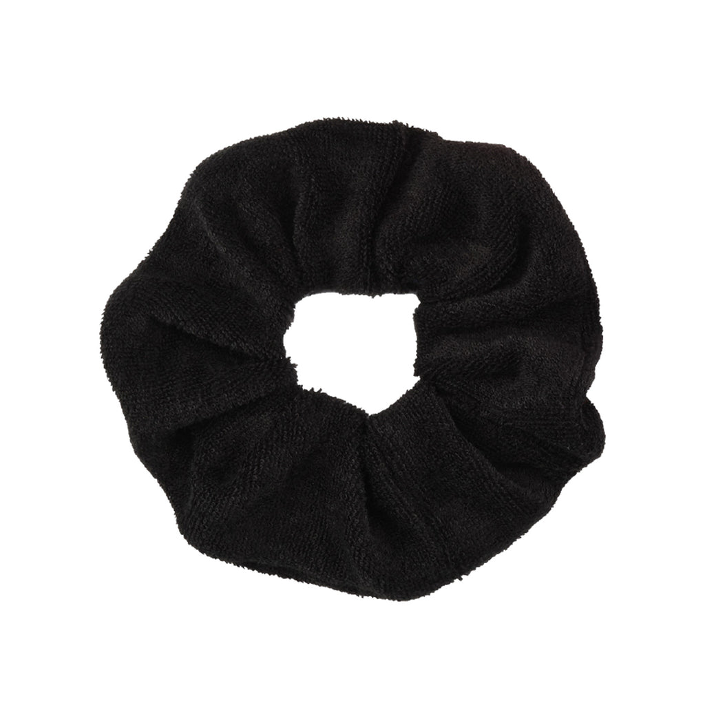 Elastico scrunchie in spugna Nero